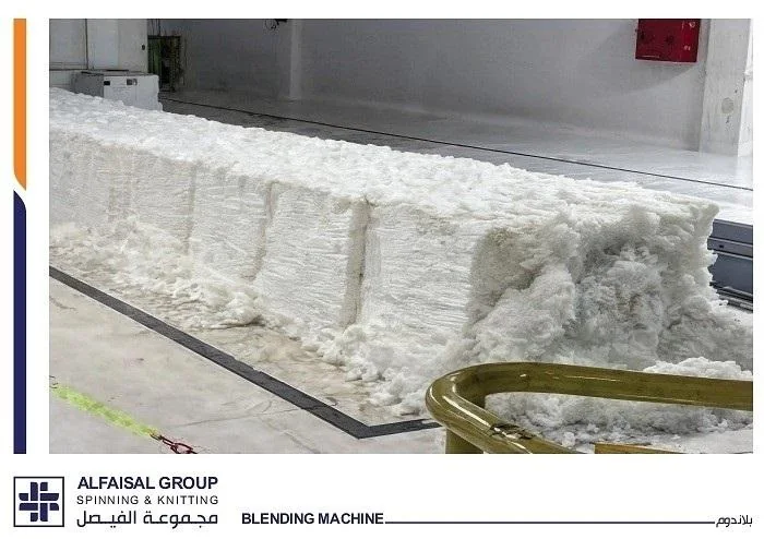Polyester-cotton blended yarn
