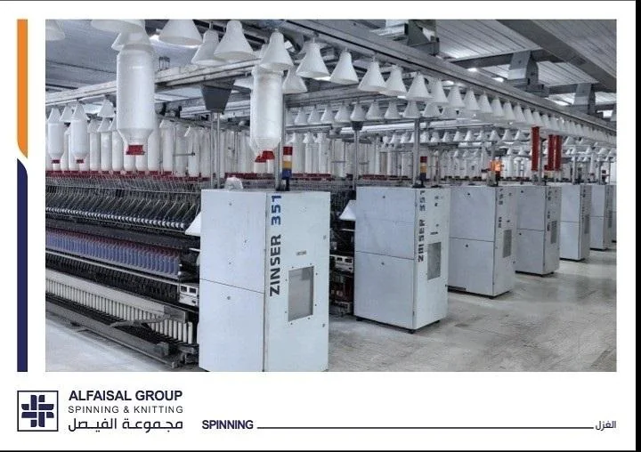 Polyester spun yarn