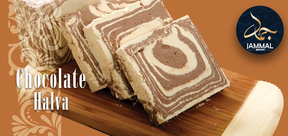 Chocolate halva