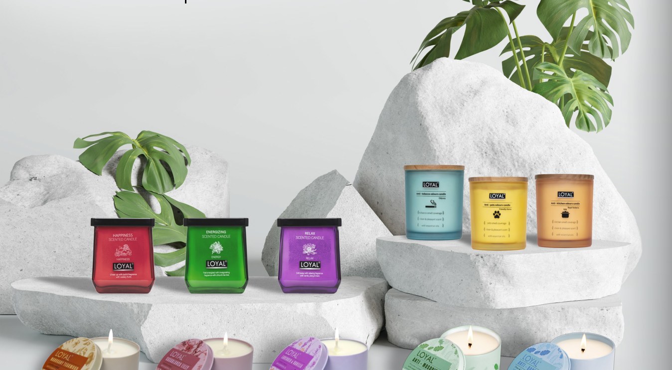 Complete LOYAL candle collection