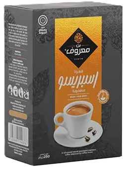 Marouf Coffee — Espresso Ground Coffee