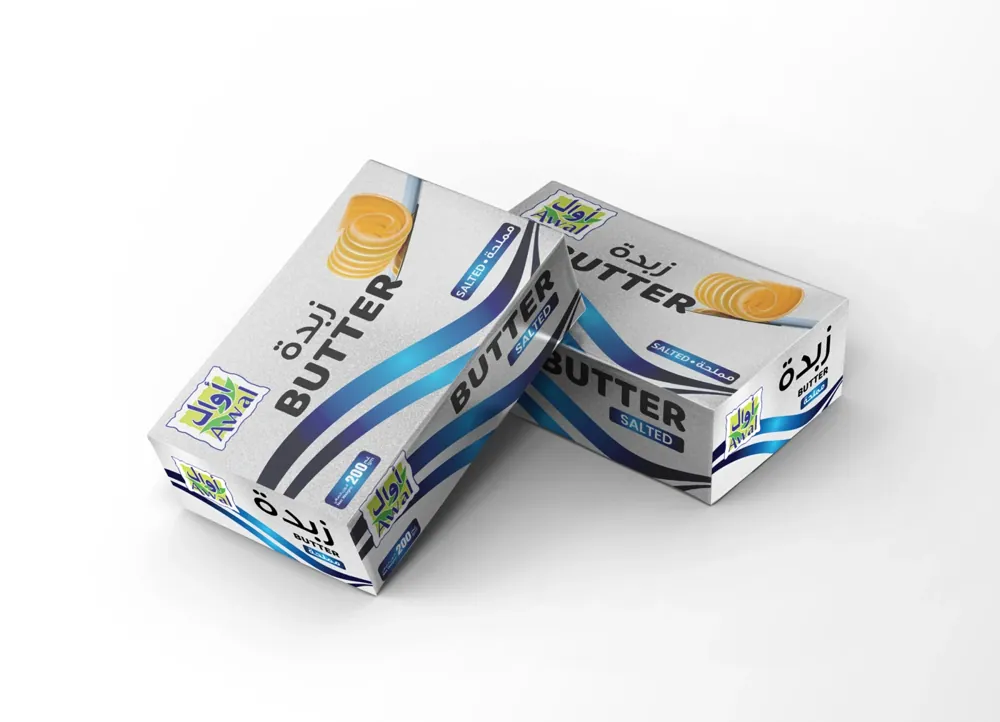 Awal Dairy Company — Dairy and beverage product packaging — Awal Dairy Company