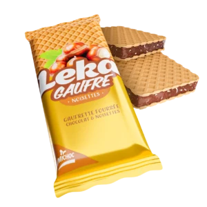Michoc — Michoc — Leka Gaufre GOLD. Manufacturer source reference; current packaging must be reconfirmed.